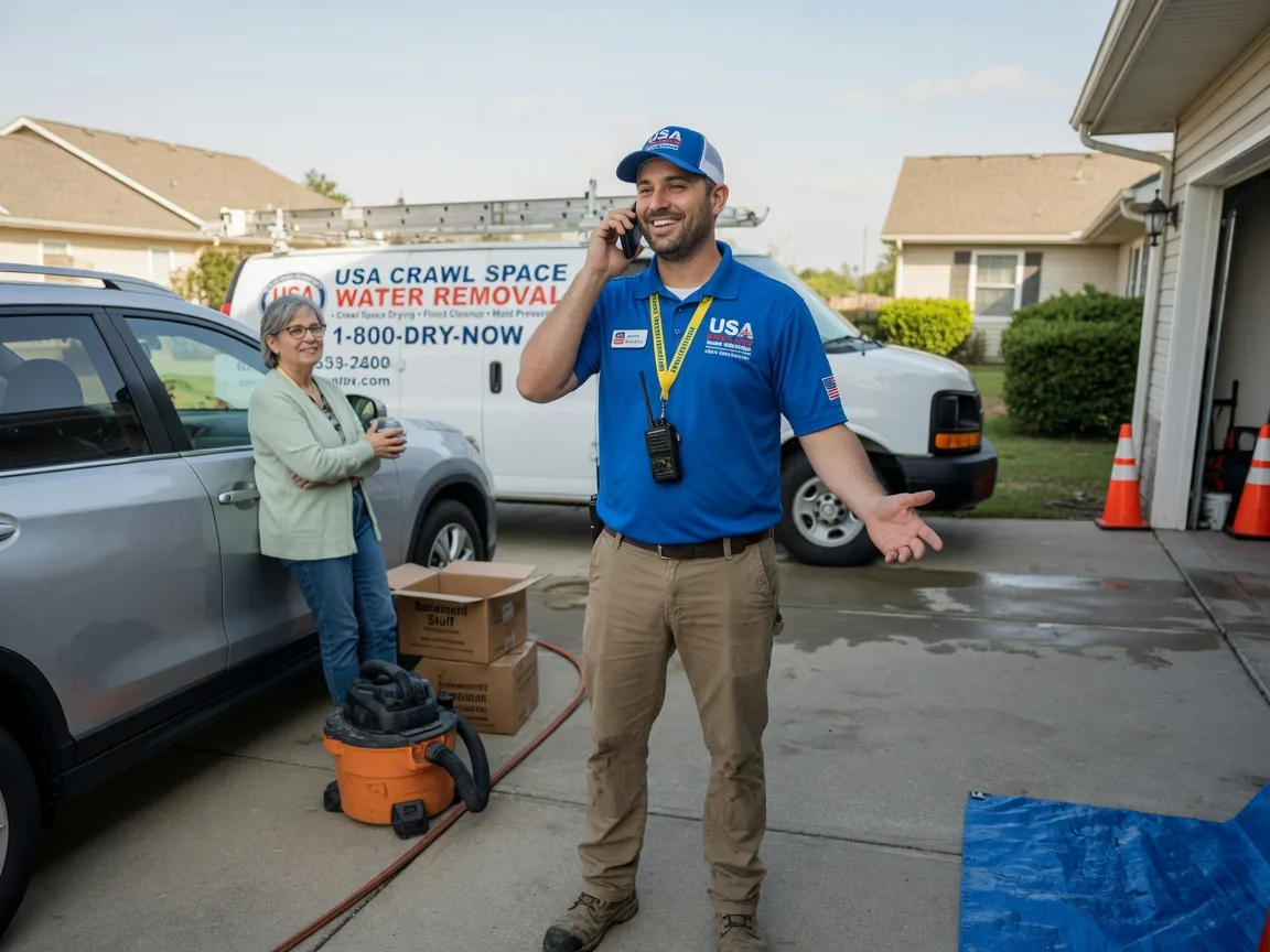Crawl Space Water Removal Winchester, TN FAQs